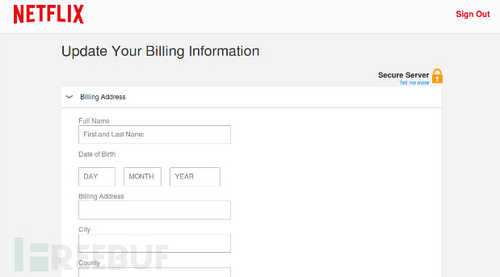 针对NETFLIX的新型钓鱼攻击的精妙之处
