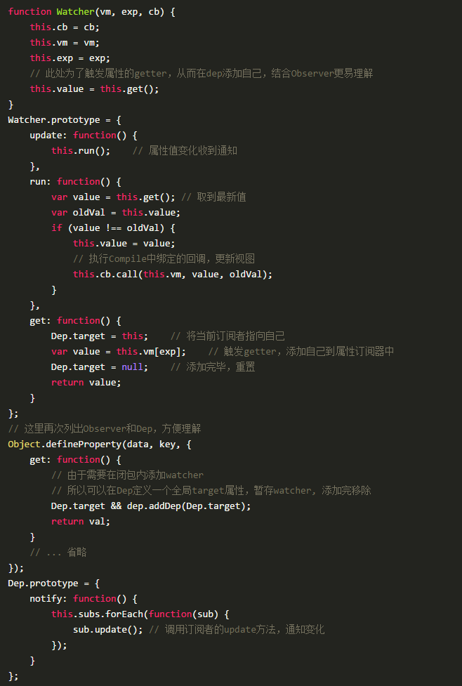 剖析Vue原理&amp;实现双向绑定MVVM