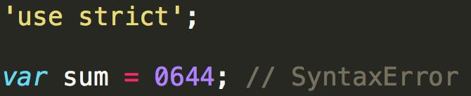 说说JavaScript的严格模式