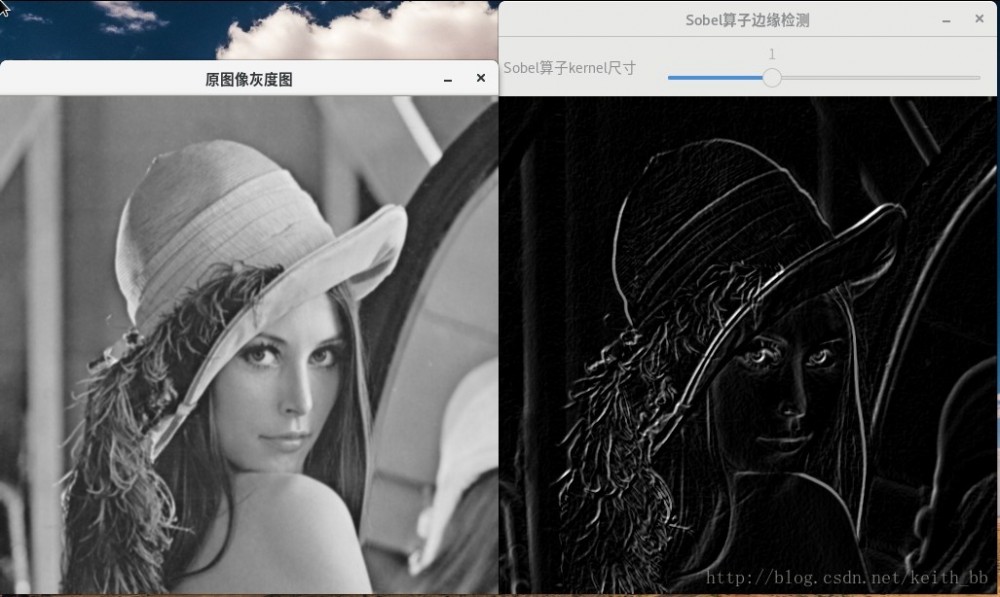opencv学习之图像边缘检测Soble、Laplace、Canny