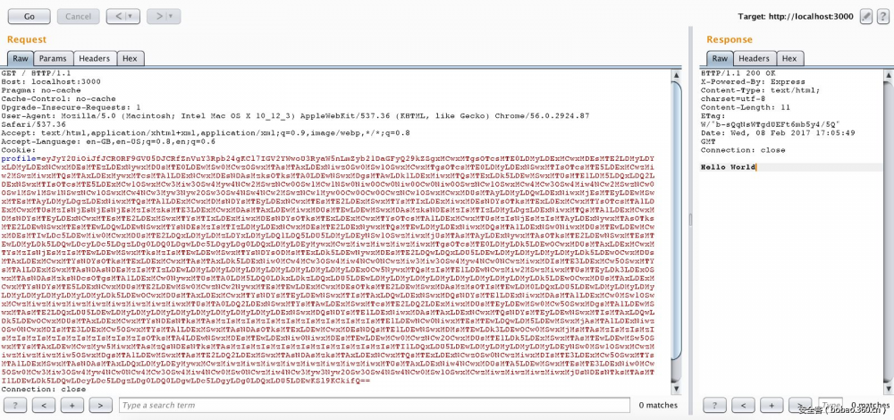 【漏洞分析】利用Node.js反序列化的漏洞执行远程代码