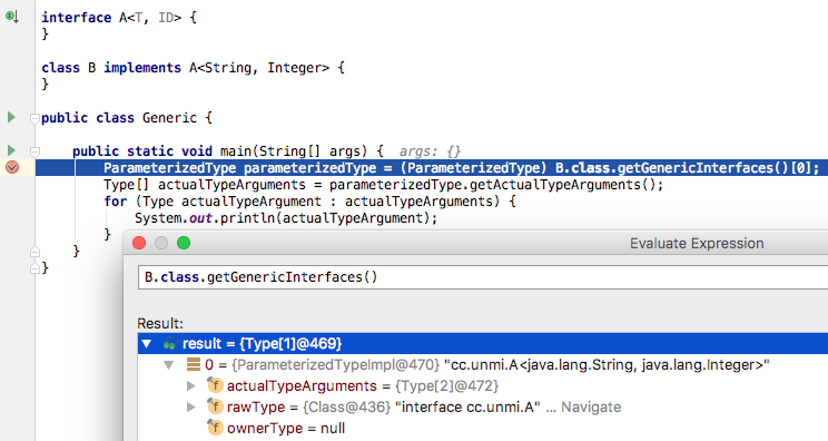Java 运行时如何获取泛型参数的类型
