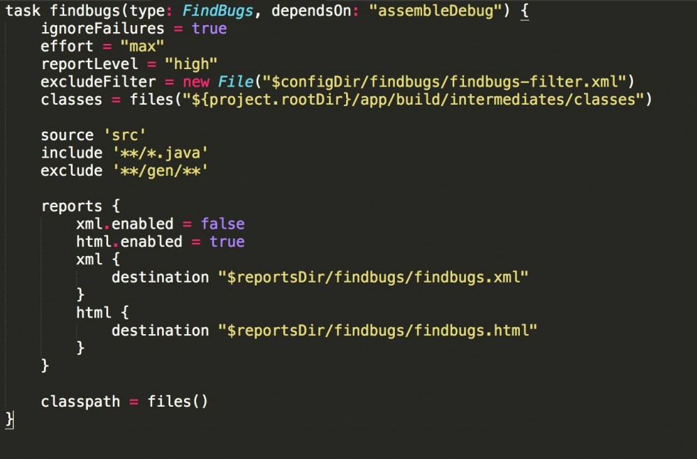Android 提高代码质量 之 多种检测方案
