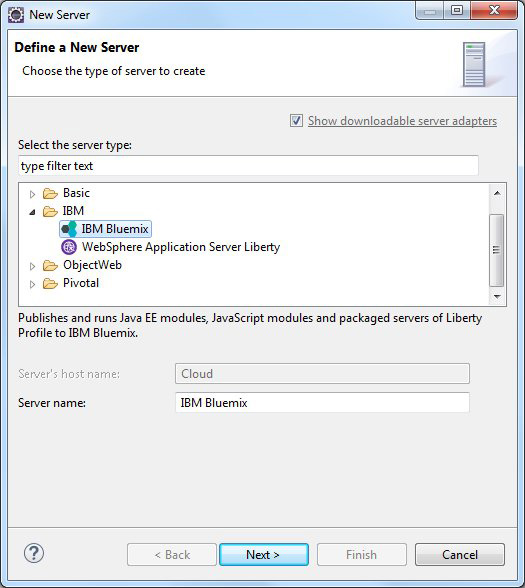使用 Watson 服务、Eclipse 和 Bluemix 创建翻译应用程序，第 1部分: 设置环境