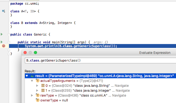 Java 运行时如何获取泛型参数的类型
