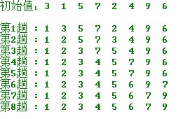 八大排序算法及实现