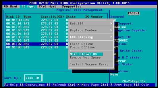 戴尔PowerEdge RAID控制卡使用示例（PERC H710P为例)