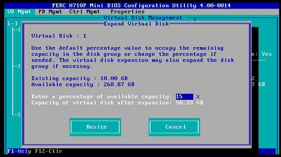 戴尔PowerEdge RAID控制卡使用示例（PERC H710P为例)