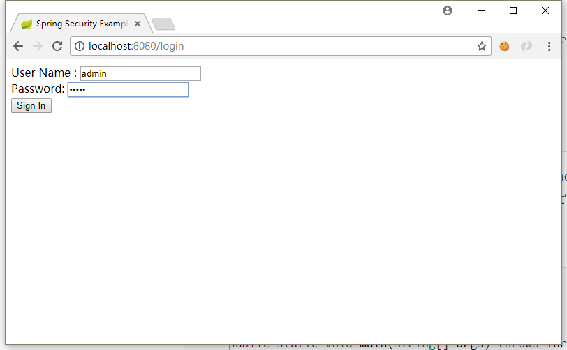 Spring Security ( 二 ) – 指南