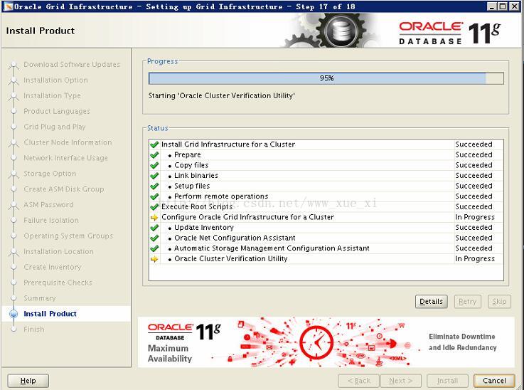 oracle 11.2.0.4 rac for rhel 6.8 installation