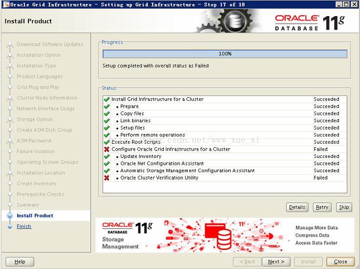 oracle 11.2.0.4 rac for rhel 6.8 installation