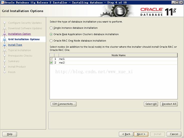 oracle 11.2.0.4 rac for rhel 6.8 installation