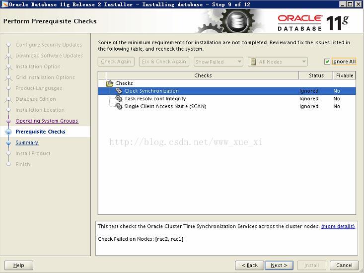oracle 11.2.0.4 rac for rhel 6.8 installation