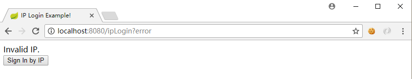 Spring Security(五)--动手实现一个IP_Login