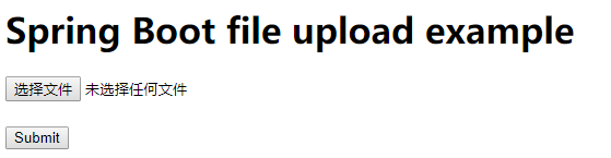 使用Spring Boot上传文件