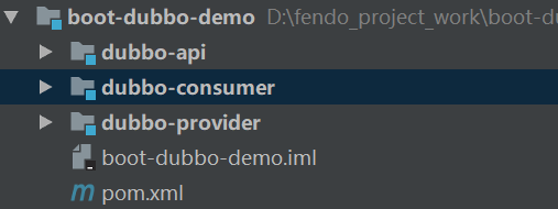 Spring Boot整合Dubbo开发系列(一)----一个简单的示例