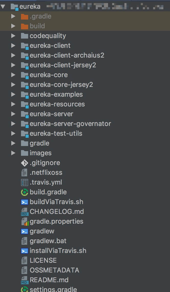 注册中心 Eureka 源码解析 —— 项目结构简介