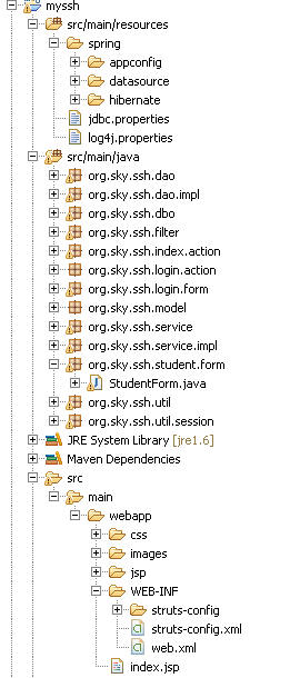 通向架构师的道路（第二十二天）万能框架spring(四)使用struts2