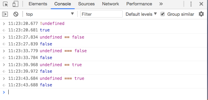 理解JavaScript中null、undefined和NaN