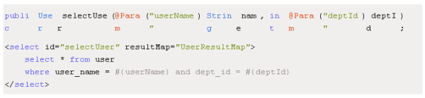 Mybatis传递多个参数的4种方式