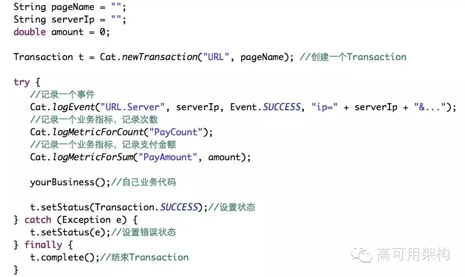通过实时监控系统CAT打造7*24服务