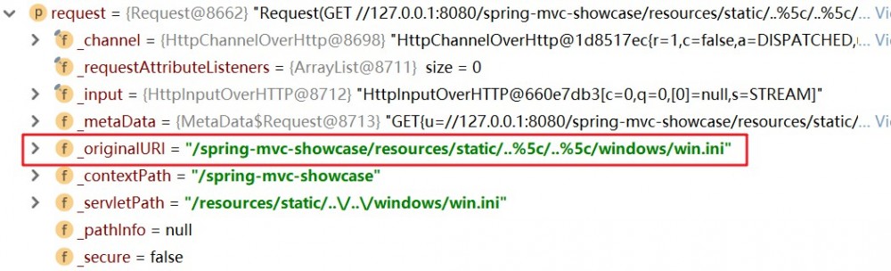 Traversal with Spring MVC on Windows复现分析【CVE-2018-1271】