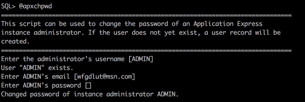 Oracle APEX 系列文章8：如何从 APEX 5.1.4 升级到最新的 APEX 18.1