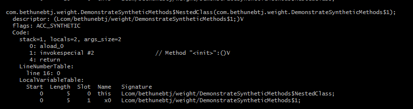 Java synthetic 关键字原理解读