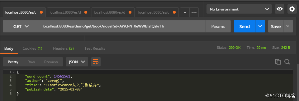 Spring Boot集成ElasticSearch实现简单的增删查改接口 荐