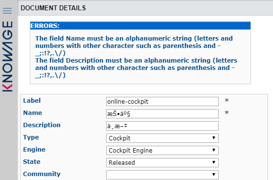 Knowage汉化Document不能保存中文字符问题修复