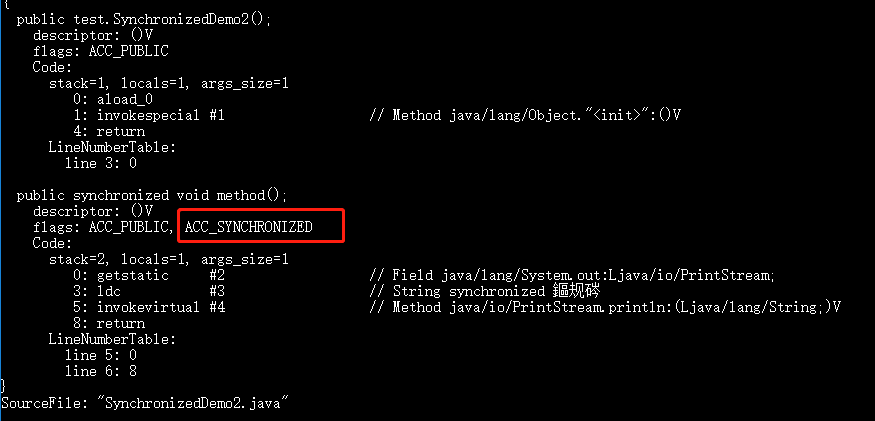 Synchronized 关键字使用、底层原理、JDK1.6 之后的底层优化以及 和ReenTrantLock 的对比