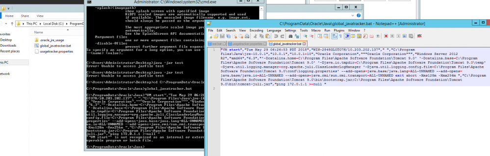 Windows Java Usage Tracker本地提权漏洞分析（CVE-2018-3211）