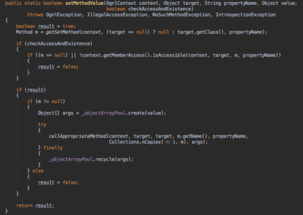 Struts2 安全机制研究