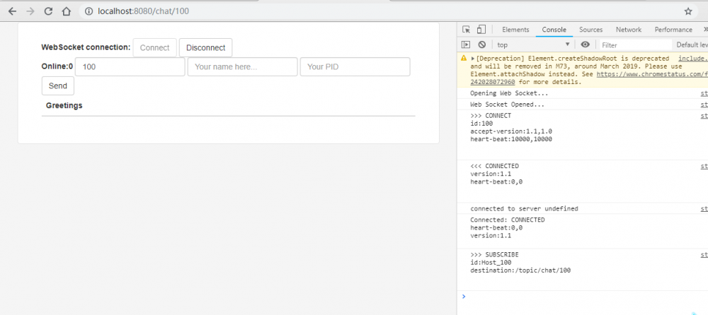 Spring Boot webSocket从入门到放弃