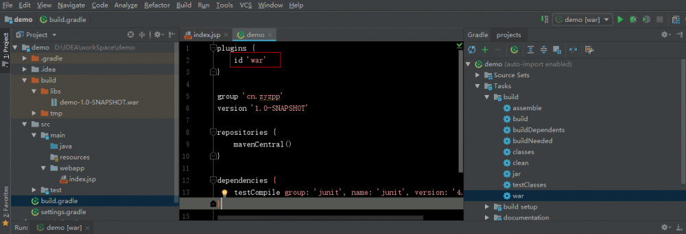 Gradle构建工具从入门到精通（IDEA）