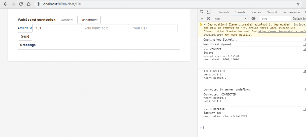 Spring Boot webSocket从入门到放弃