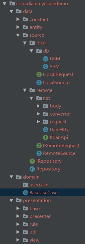 手把手写一个Clean（+mvp+rxjava）架构的Demo