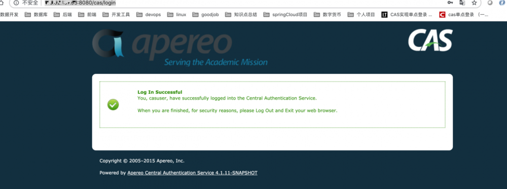 CAS单点登录(SSO)实战(一)