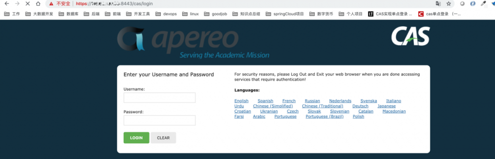 CAS单点登录(SSO)实战(一)