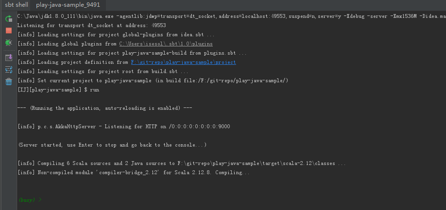 Play是一个全栈框架