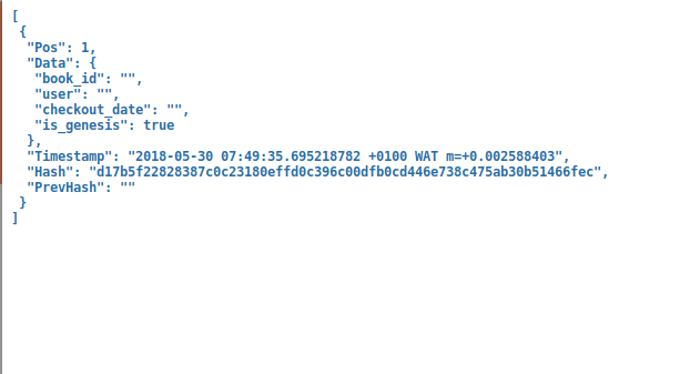 用Go构建一个简单的区块链