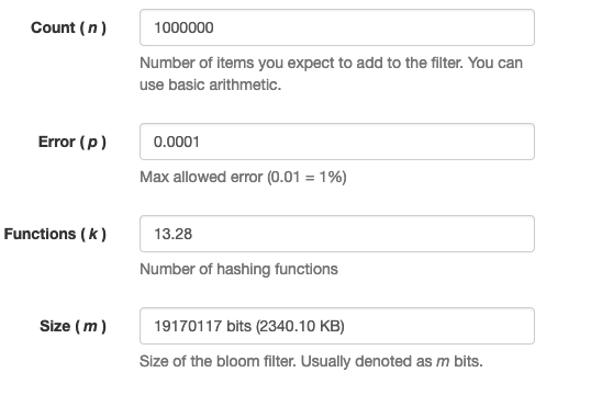 Guava -- Bloom Filter原理