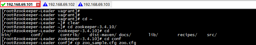 『互联网架构』软件架构-zookeeper集群部署与快速入门（32）