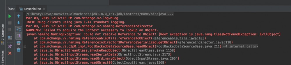 Modify Ysoseriali jar serialVersionUID
