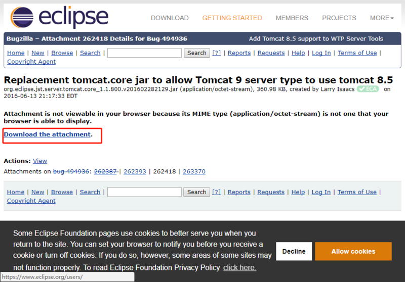 Eclipse配置Tomcat8.5（显示Servers设置）