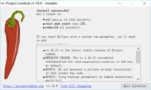 Lombok安装及Spring Boot集成Lombok