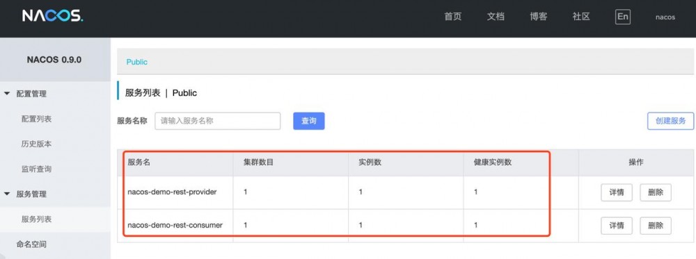 初探Nacos（二）-- 服务注册与发现
