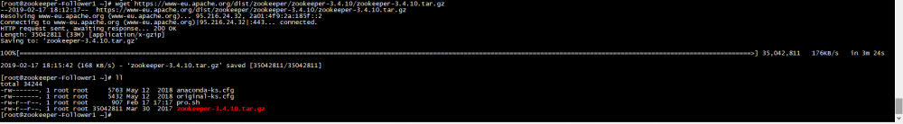 『互联网架构』软件架构-zookeeper集群部署与快速入门（32）