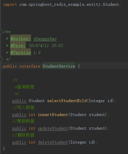 SpringBoot整合MyBatis并使用Redis作为缓存组件的Demo