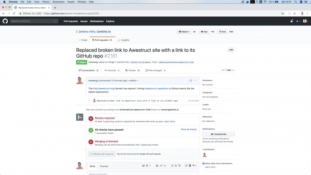 介绍：成为一名 Jenkins 贡献者的旅程 原 荐